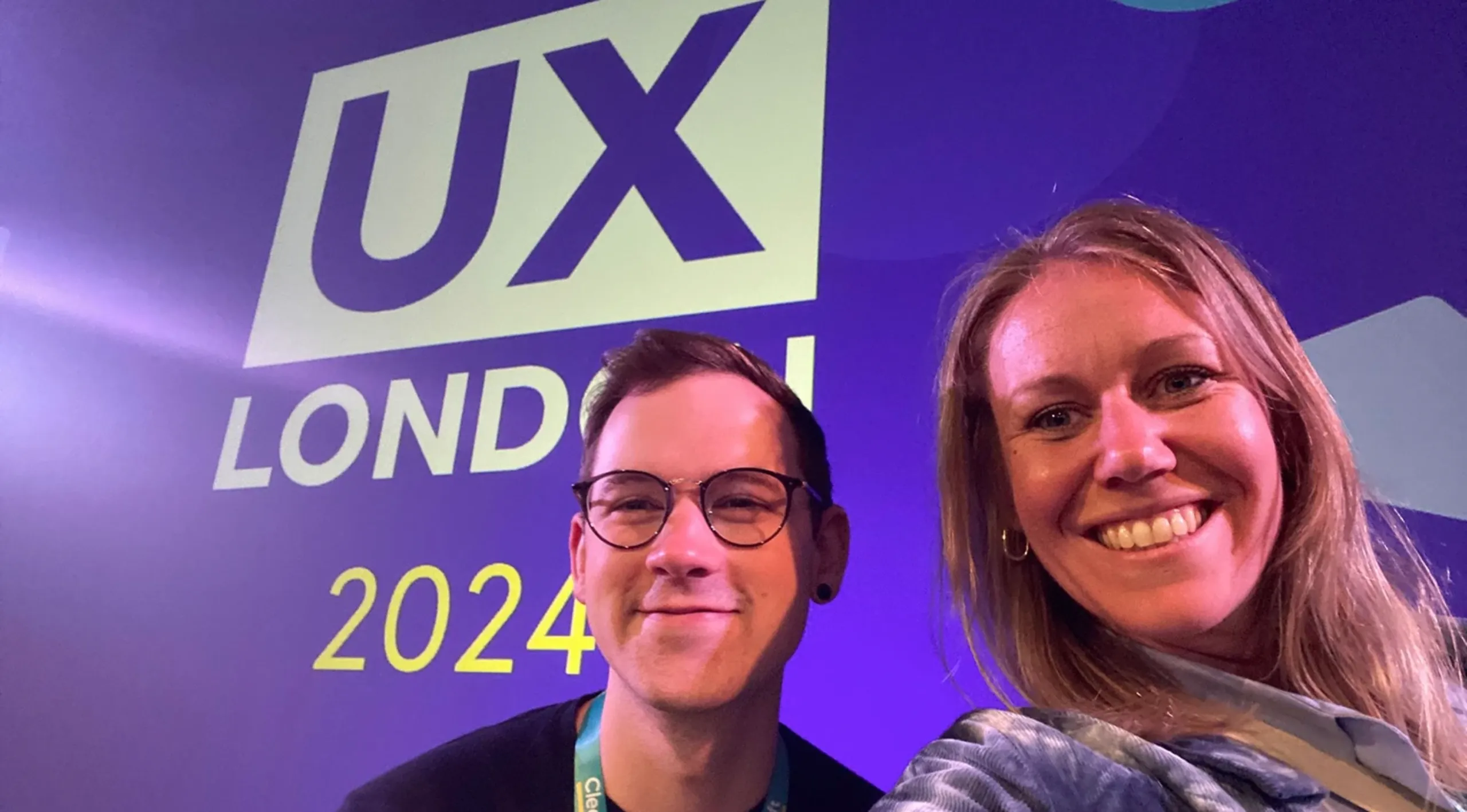 jls at the ux fair in London